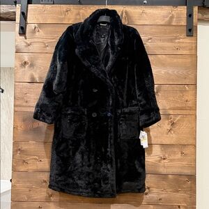 Jou Jou Black Coat